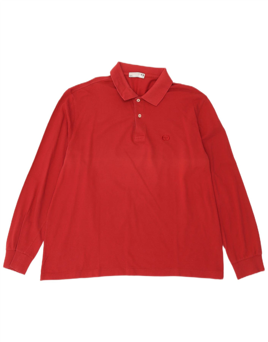 Polo da uomo a maniche lunghe milano grande rossa