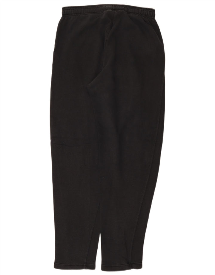 Pantaloni della tuta da donna Adidas UK 12 medio cotone nero