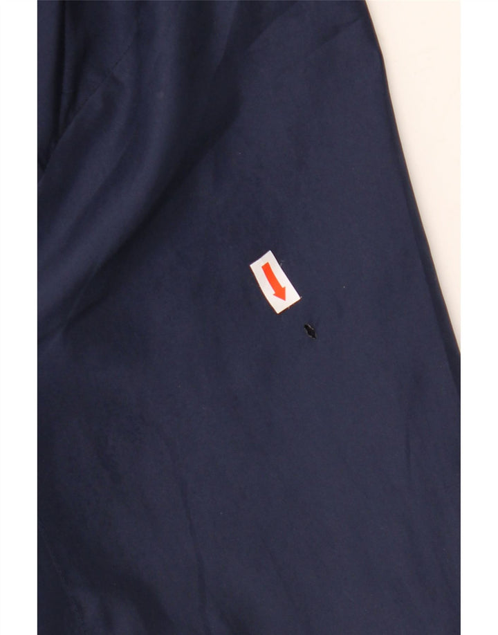 Giacca antipioggia con cappuccio da uomo Umbro UK 44 2XL Poliestere color block blu navy