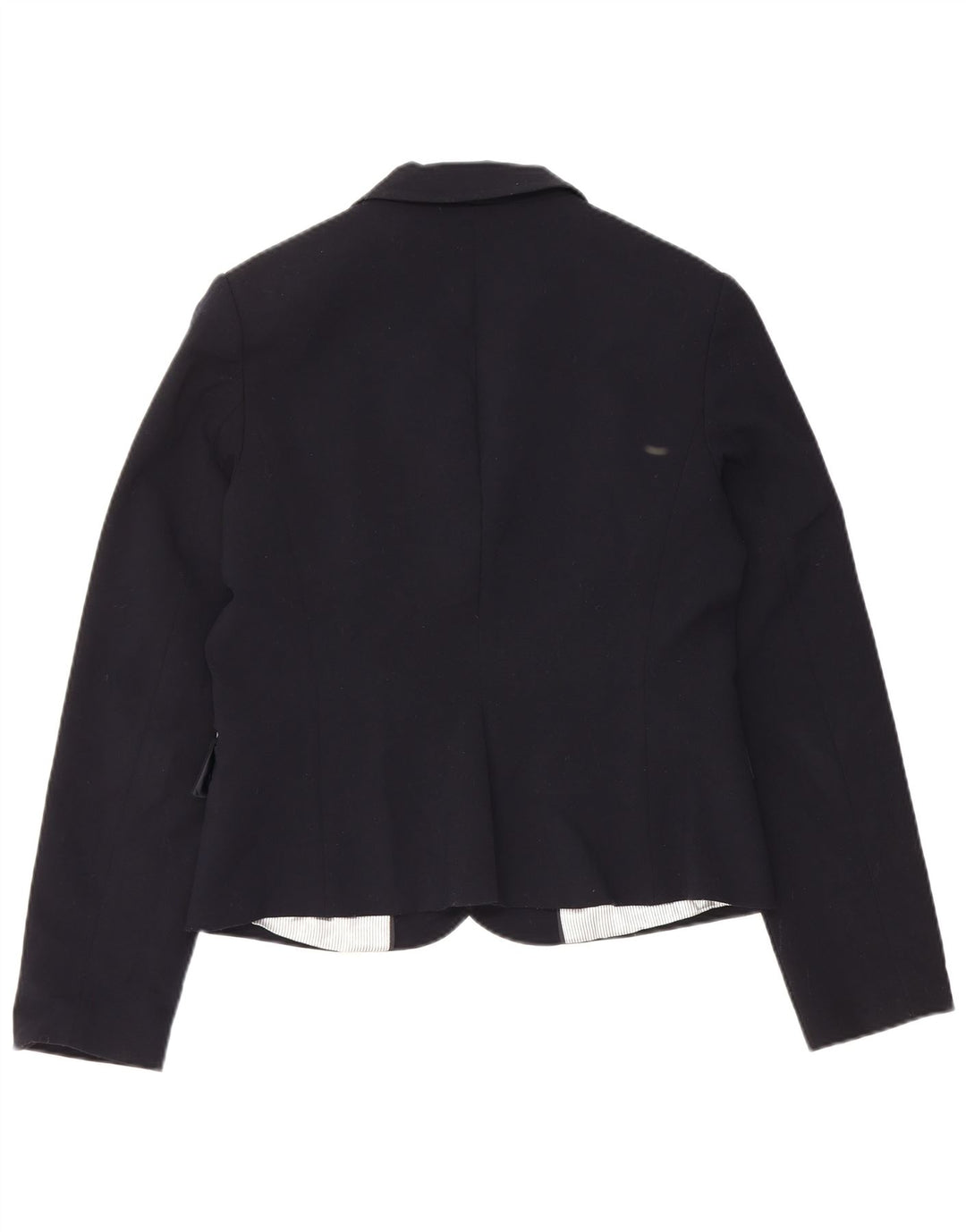 CALVIN KLEIN Giacca blazer a 2 bottoni da donna UK 14 medio blu navy