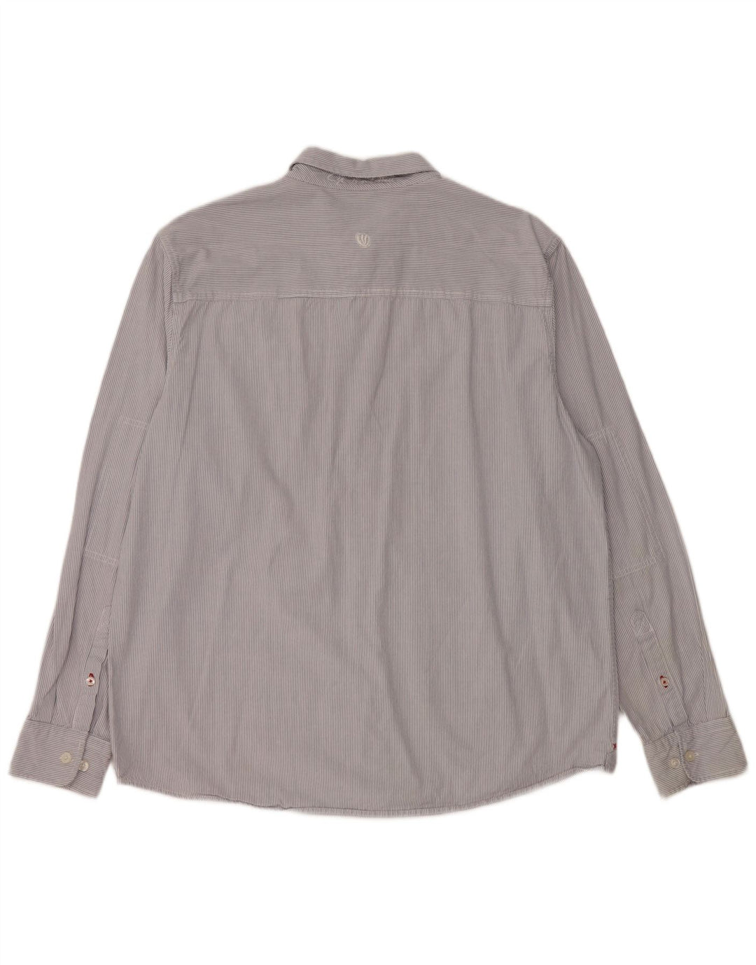 Camicia da uomo Fat Face XL Gessato blu