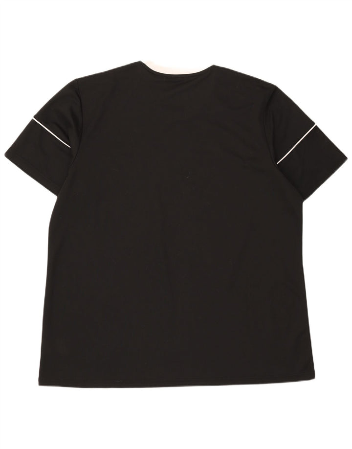 Maglietta Adidas Aeroready da uomo 2XL nera in poliestere