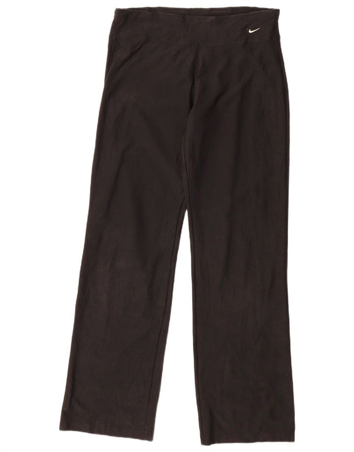 Pantaloni della tuta da donna Nike US 8/10 Medium Nero Poliestere