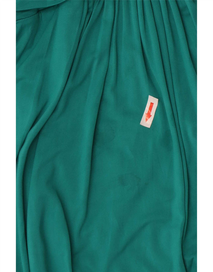 Abito impero senza maniche da donna John Lewis UK 8 piccolo poliestere verde