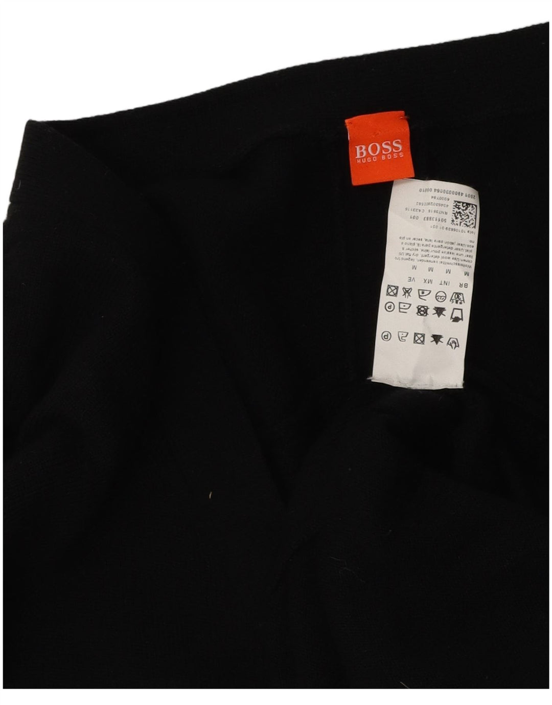 Abito aderente da donna Hugo Boss UK 12 Lana nera media