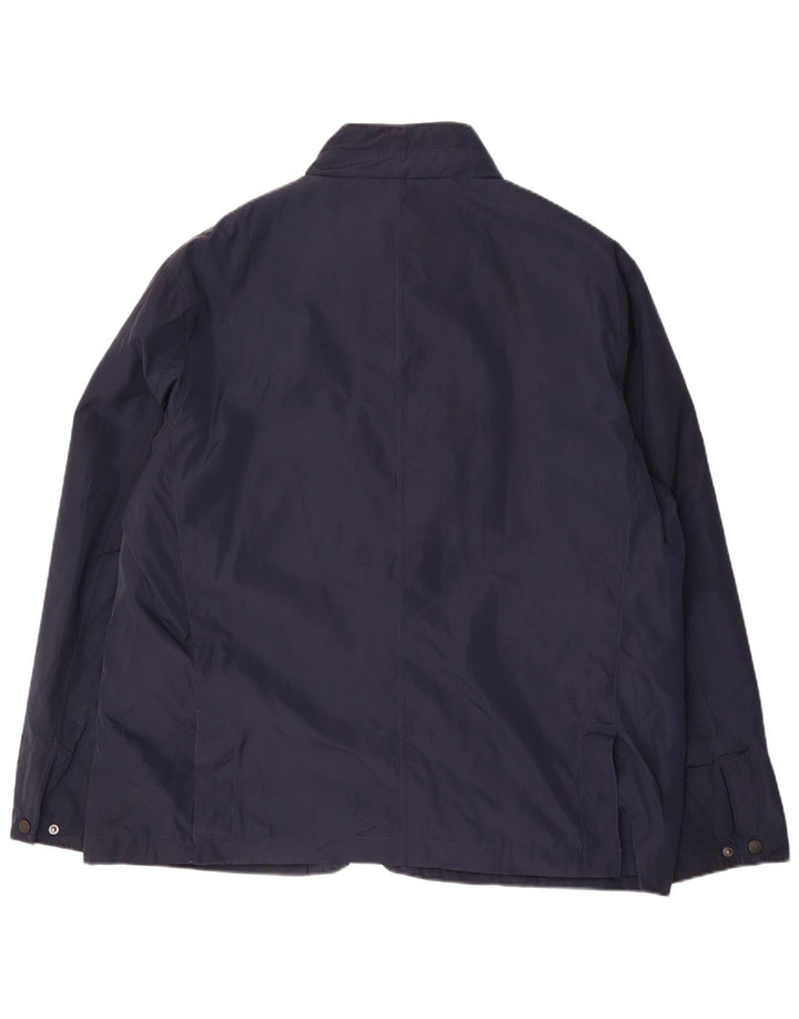 Giacca a vento da uomo Marks & Spencer UK 44 2XL Poliestere blu navy