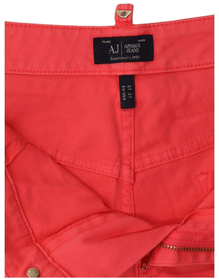 Pantaloncini casual da donna ARMANI W27 piccoli rosa