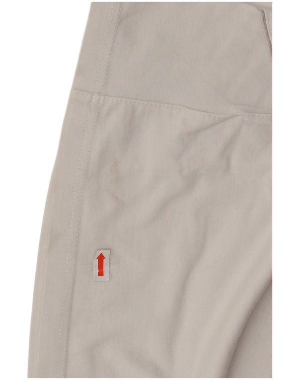 T-shirt da donna ADIDAS Top UK 14 grande cotone bianco sporco