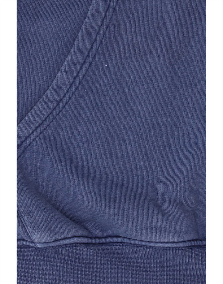 Maglione con cappuccio grafico da uomo Champion grande blu