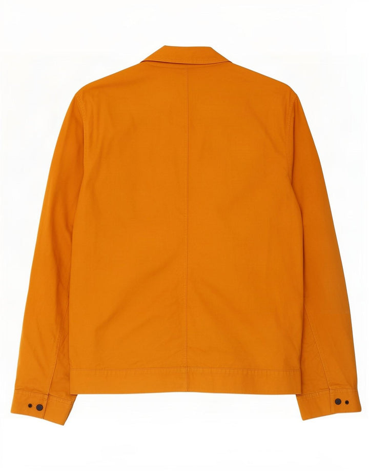 Cos Mens Utility Jacket UK 36 Small Arancione Cotone