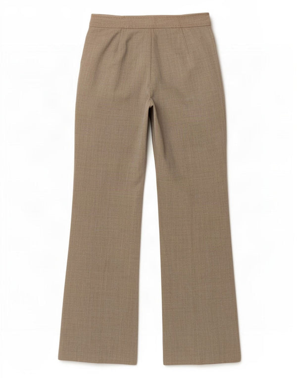 Pantaloni casual a gamba larga da donna Marks & Spencer UK 10 Small W28 L30 Grigio