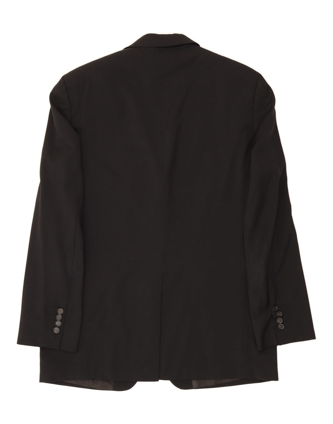 HUGO BOSS Mens 3 Button Blazer Jacket UK 38 Medium Black Vintage Hugo Boss and Second-Hand Hugo Boss from Messina Hembry 