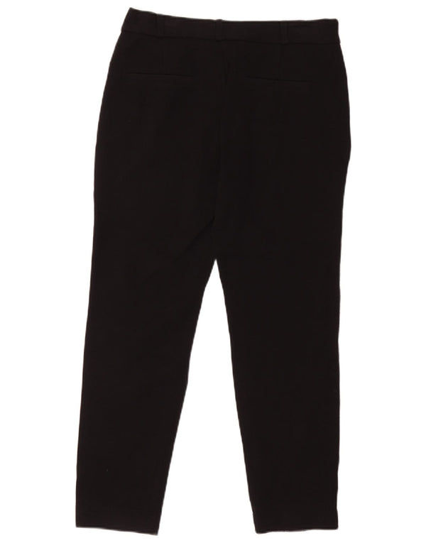 Pantaloni corti da donna Zara medi W28 L25 neri con stampa animalier