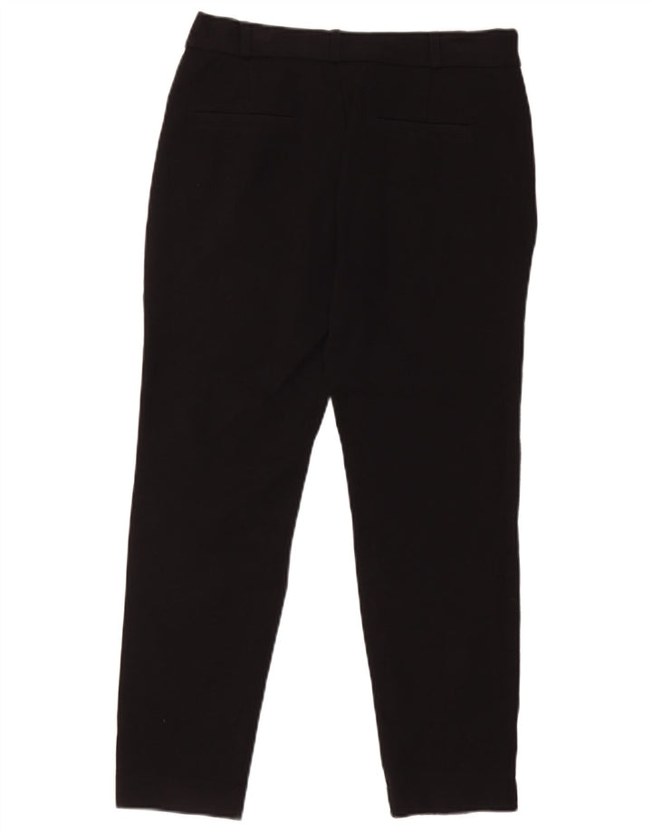 Pantaloni corti da donna Zara medi W28 L25 neri con stampa animalier
