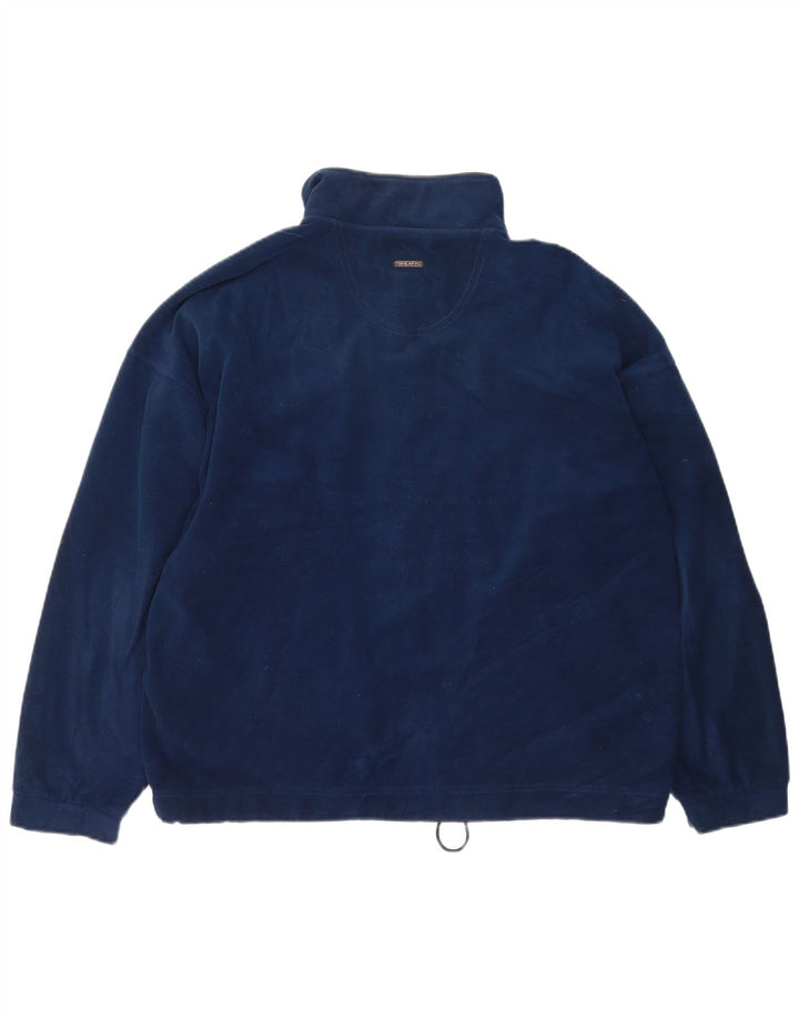 Giacca in pile da uomo Think Pink UK 40 grande poliestere blu navy