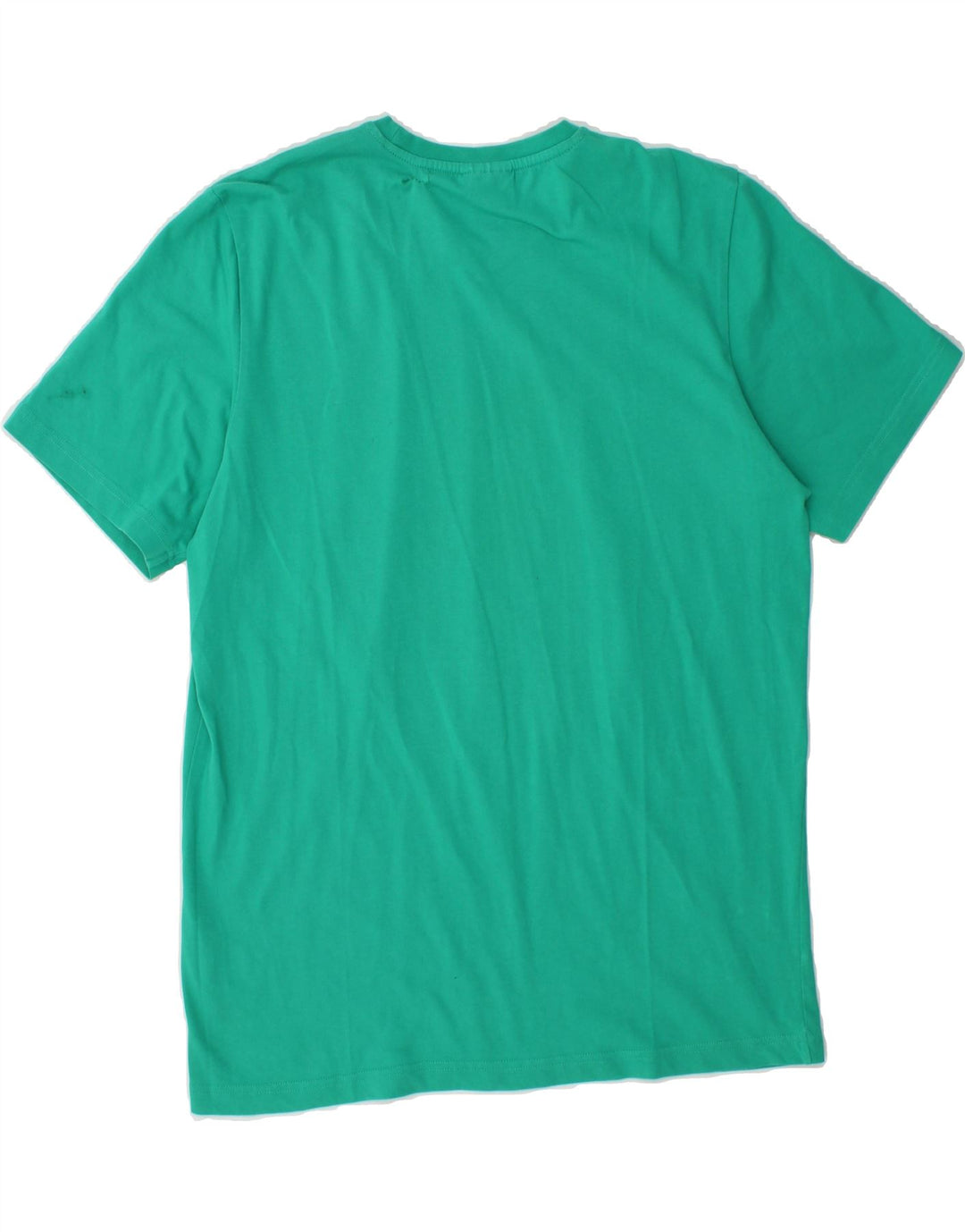 ADIDAS Mens Graphic T-Shirt Top Large Green Cotton Vintage Adidas and Second-Hand Adidas from Messina Hembry 