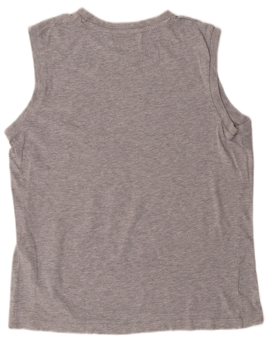 KAPPA Boys Vest Top 13-14 Years Grey Flecked Cotton