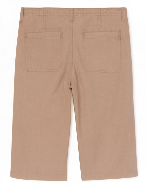 Pantaloncini Bermuda da uomo Marks & Spencer blu Harbour grandi W36 lino beige