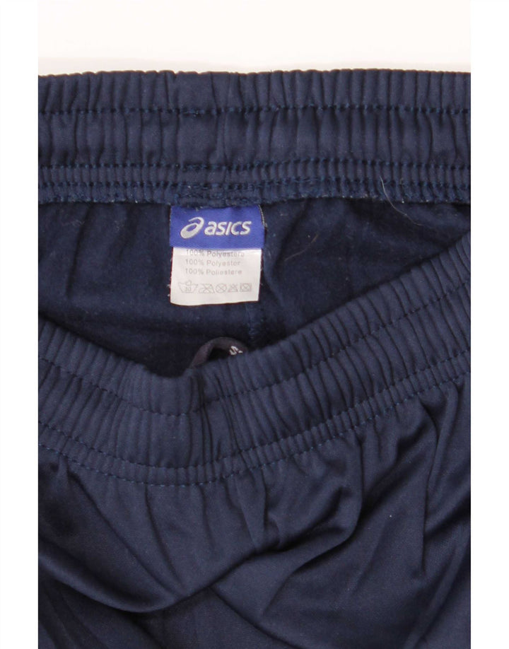 Pantaloni da tuta da uomo Asics Joggers piccoli in poliestere blu navy
