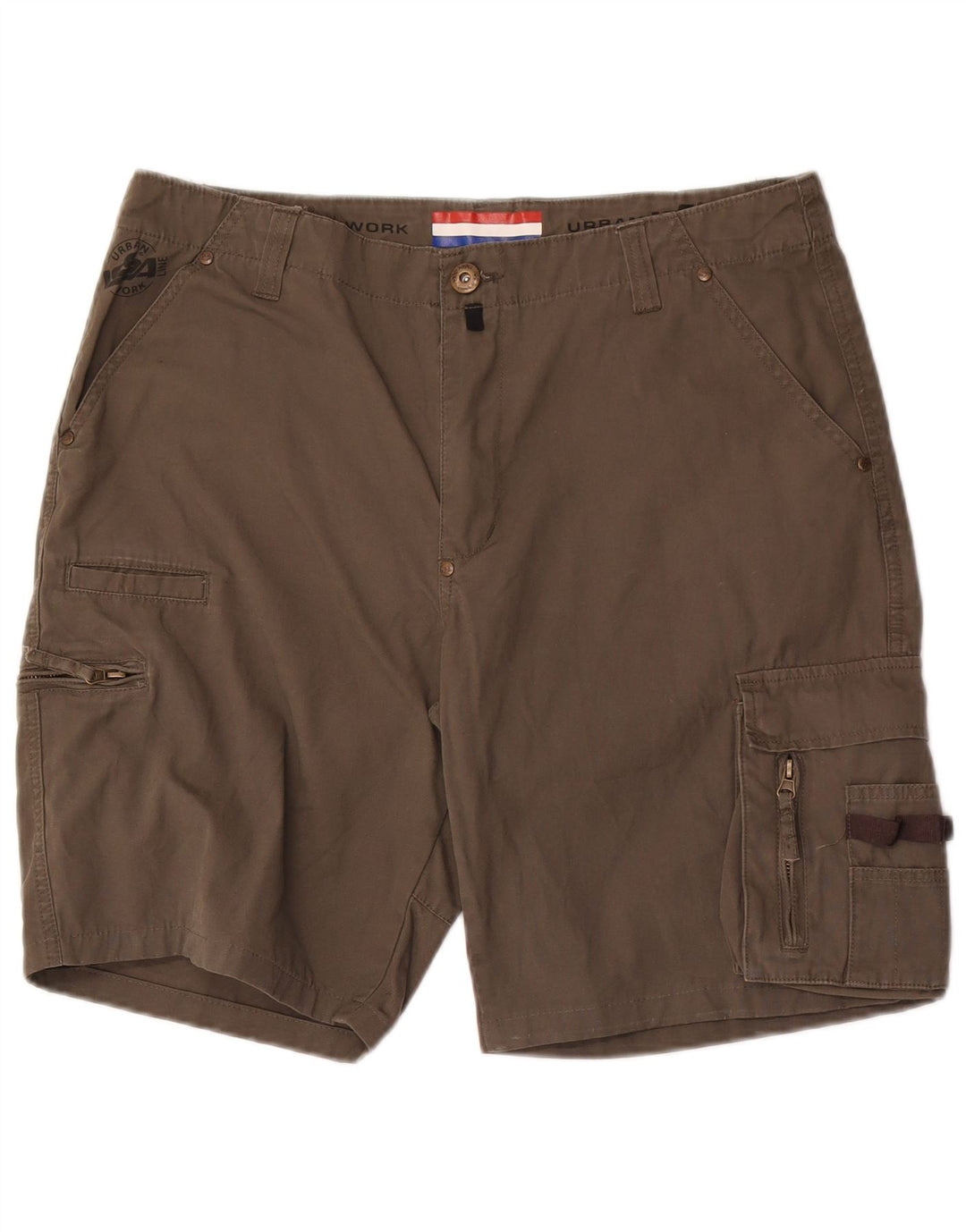 Pantaloncini cargo da uomo Issa grandi W36 kaki