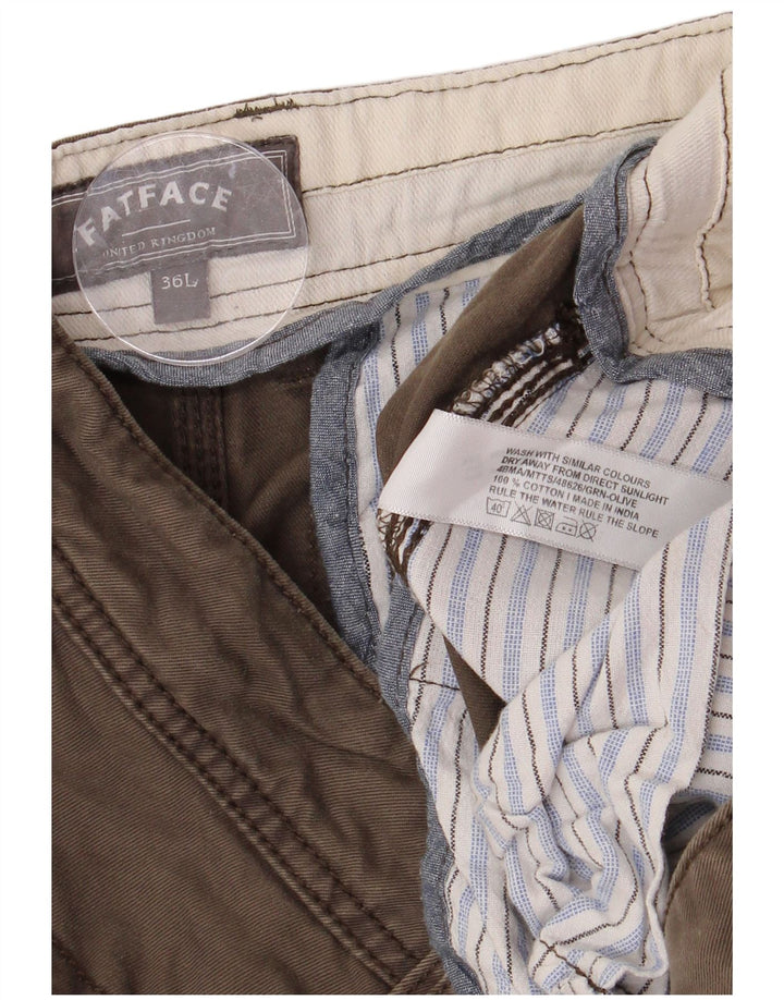 Pantaloni chino dritti da uomo FAT FACE W36 L33 Beige