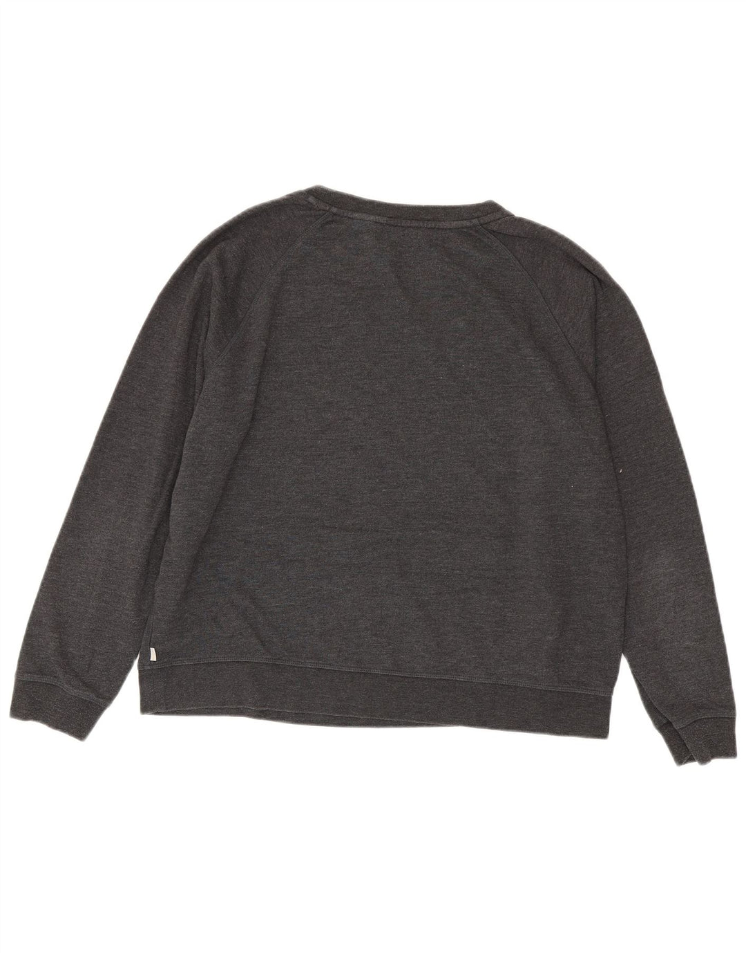 Felpa grafica da donna Levi's UK 18 XL cotone grigio