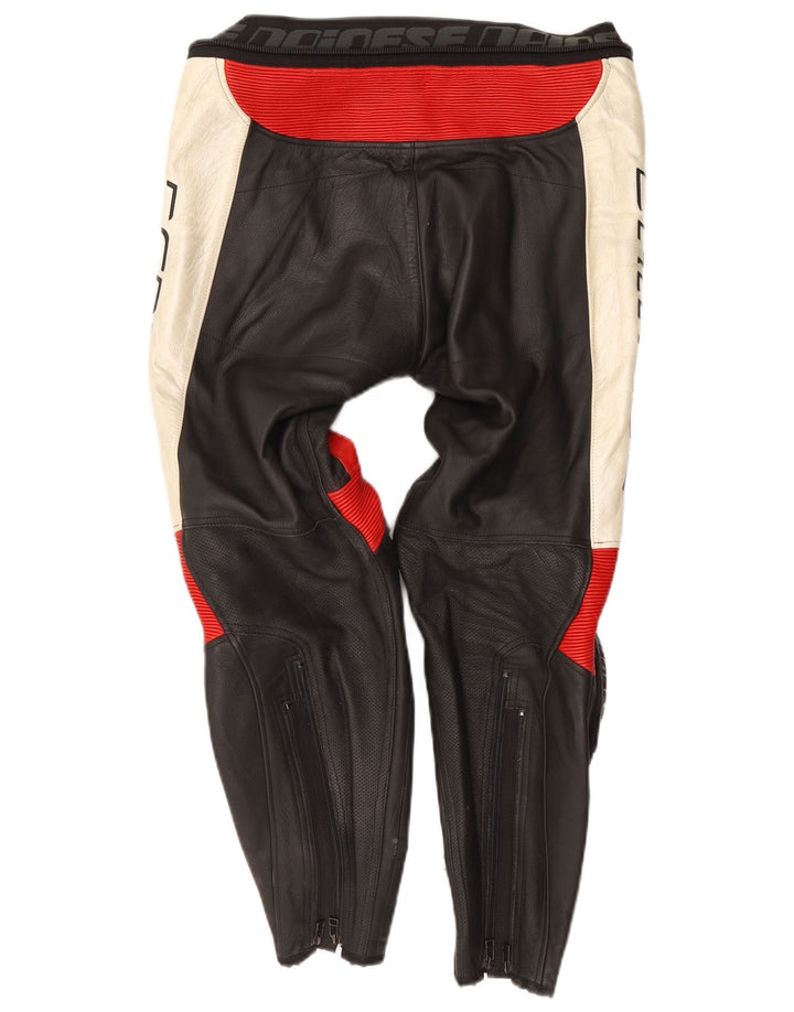Set da 2 pezzi grafico da uomo Dainese taglia 50 piccolo W34 L28 motociclista nero