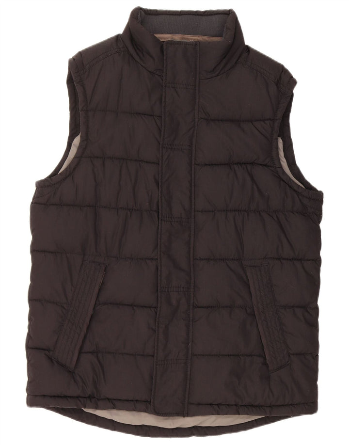 Gilet imbottito da uomo FAT FACE UK 38 cotone nero medio