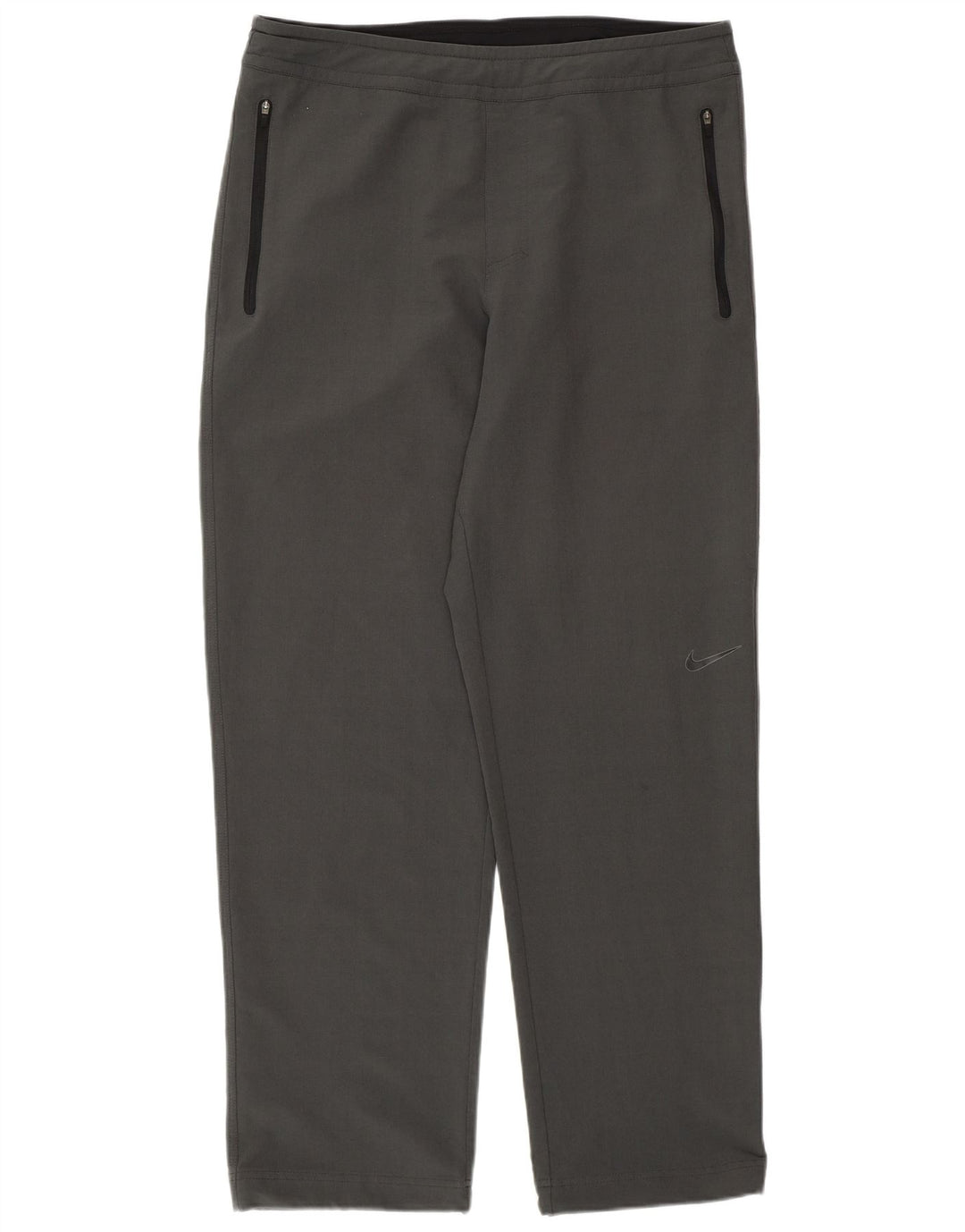Pantaloni da tuta da uomo NIKE in poliestere grigio medio