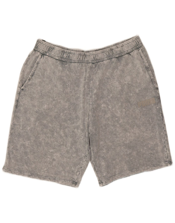 Pantaloncini sportivi da uomo Puma 2XL Grigio Tie Dye Cotton