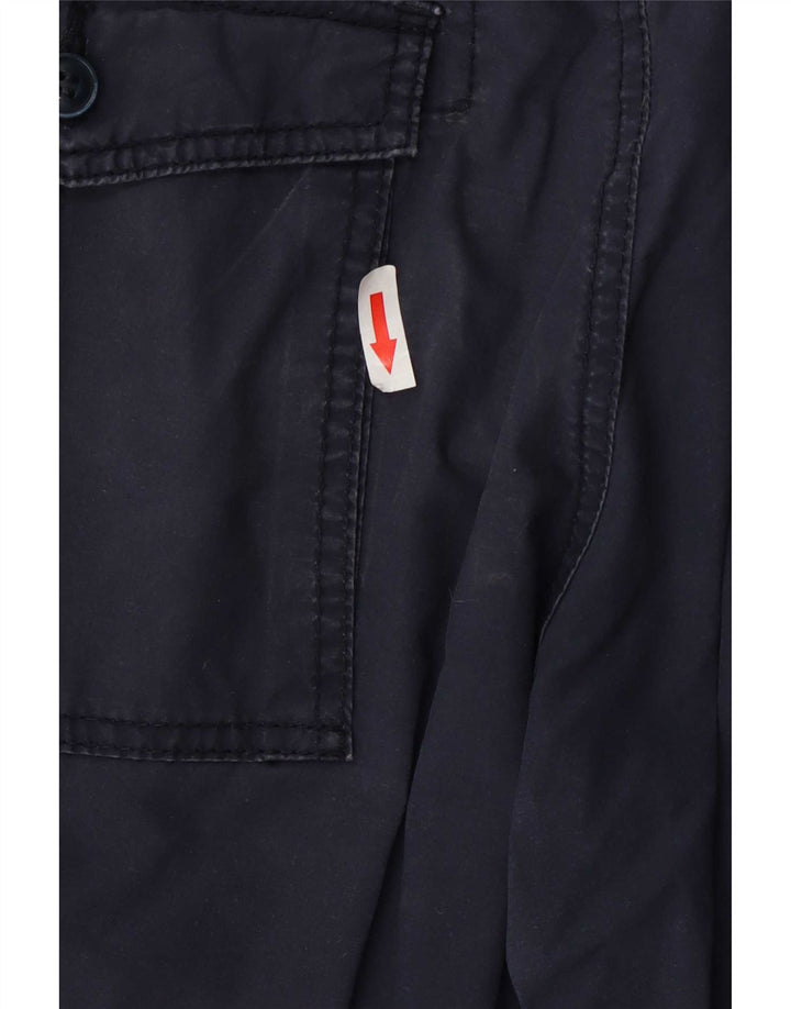 Pantaloncini chino da uomo Calvin Klein W32 cotone blu navy medio