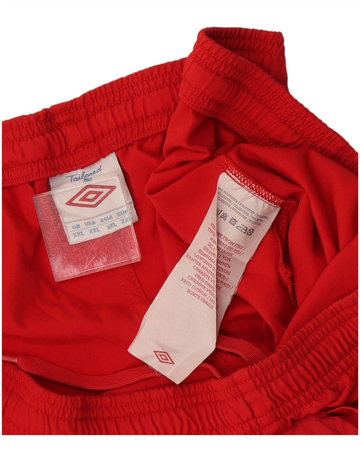 Pantaloncini sportivi da uomo Under Armour 2XL rosso poliestere