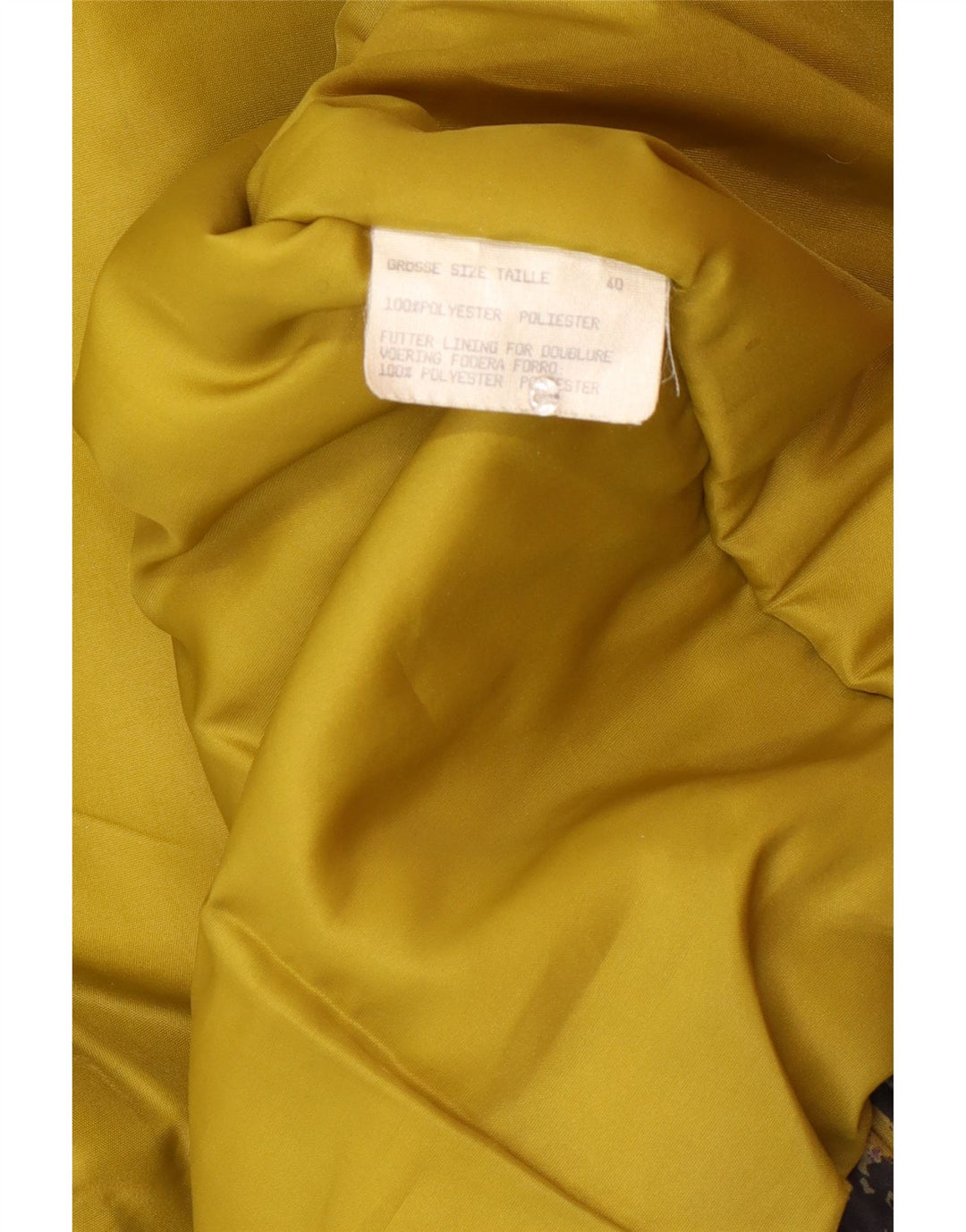 Giacca a vento vintage da donna EU 40 media multicolore geometrica