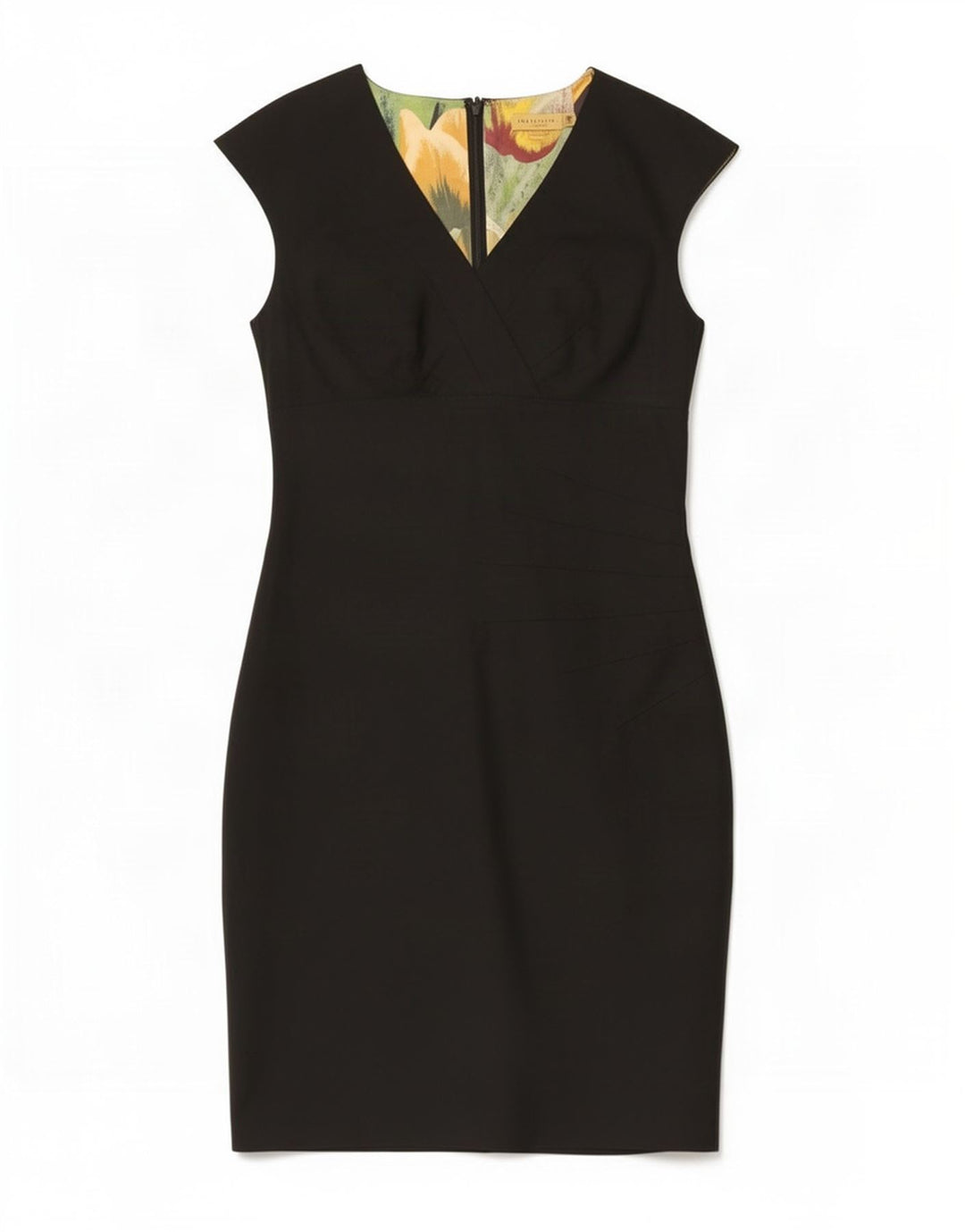 Abito tubino da donna Ted Baker taglia 2 piccolo nero