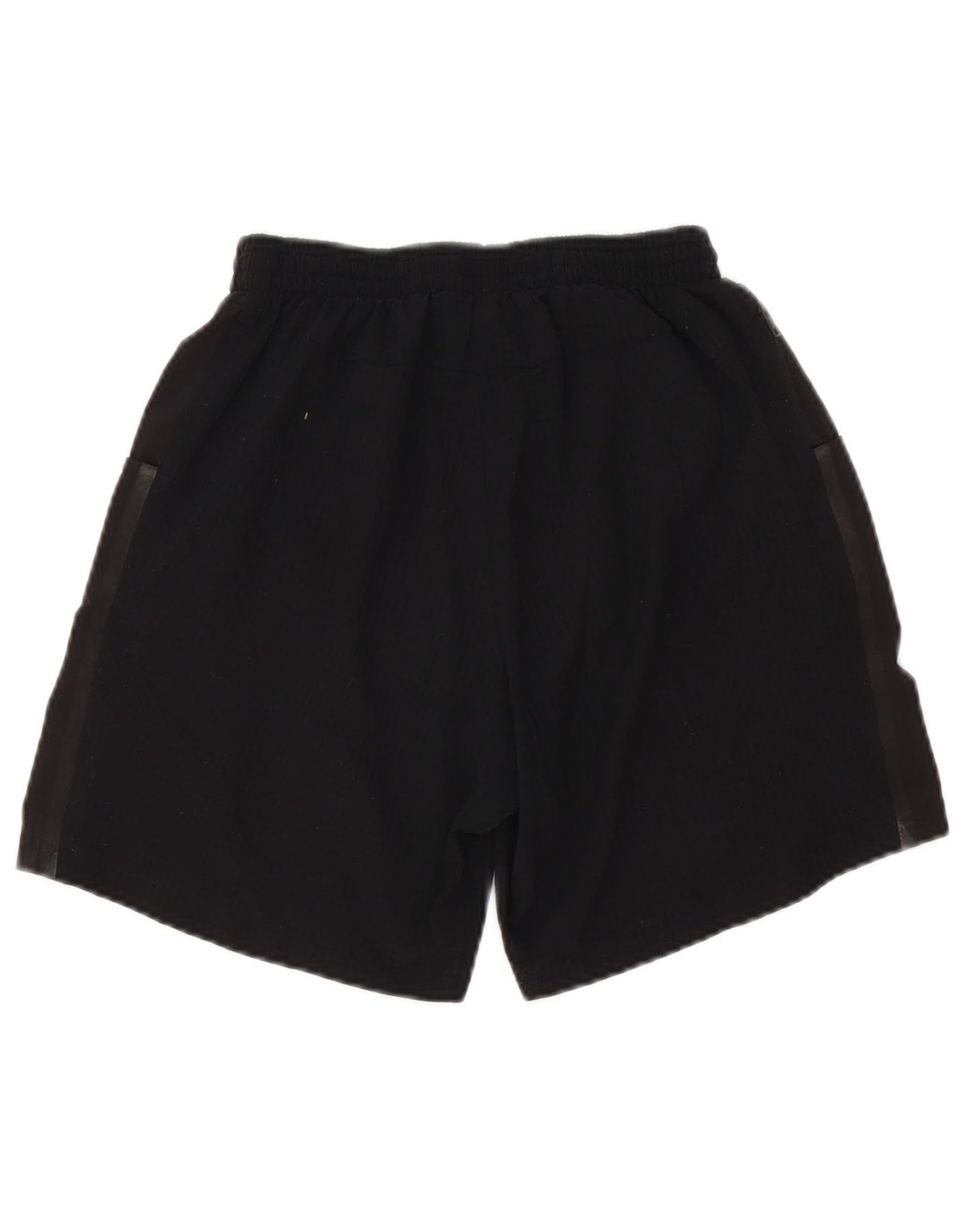 Pantaloncini sportivi Adidas da uomo piccoli in poliestere nero