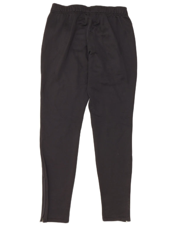 Pantaloni da tuta Nike Dri Fit da donna UK 10 Small Nero Poliestere