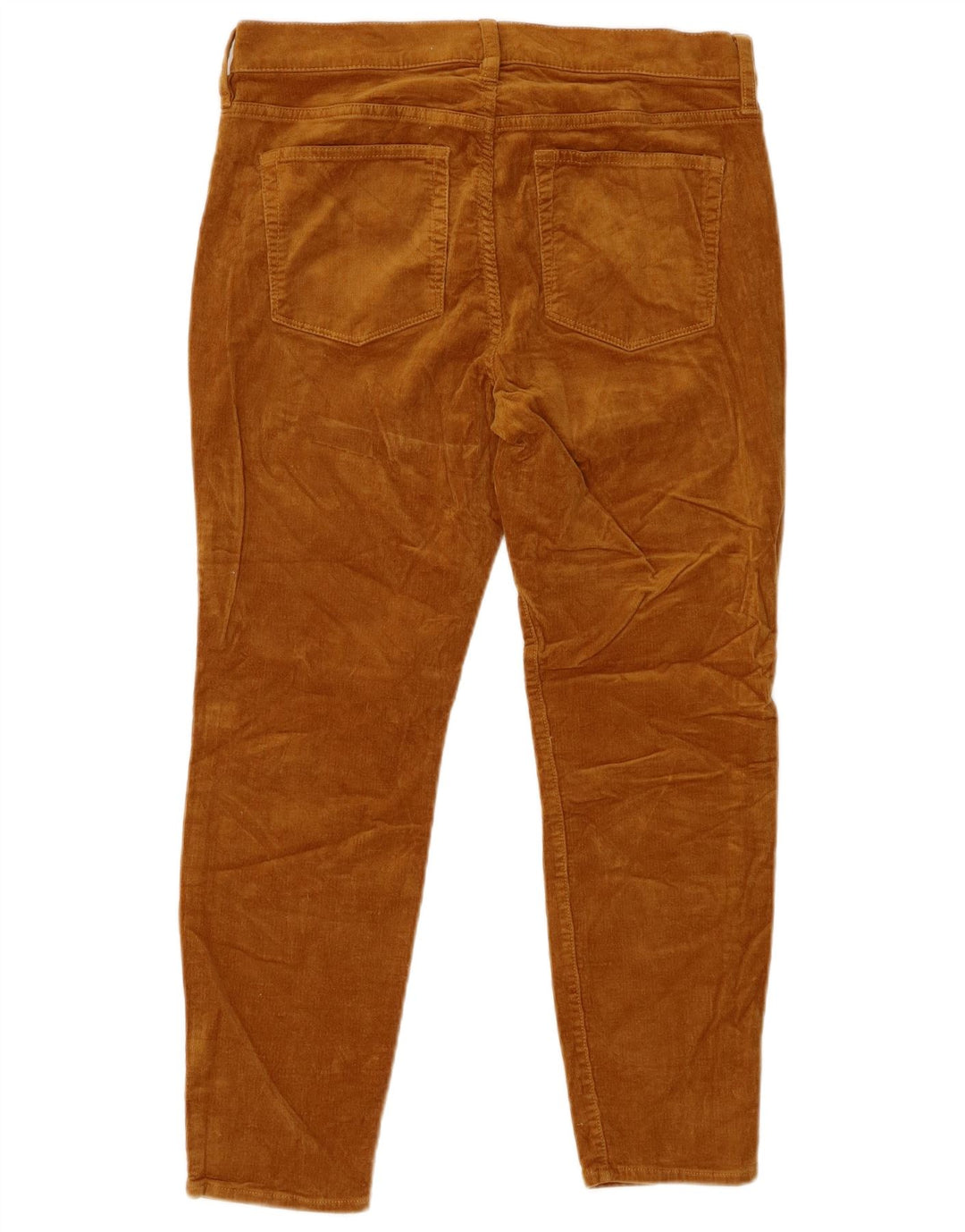 Pantaloni skinny in velluto a coste skinny da donna J. Crew W29 L24 in cotone marrone