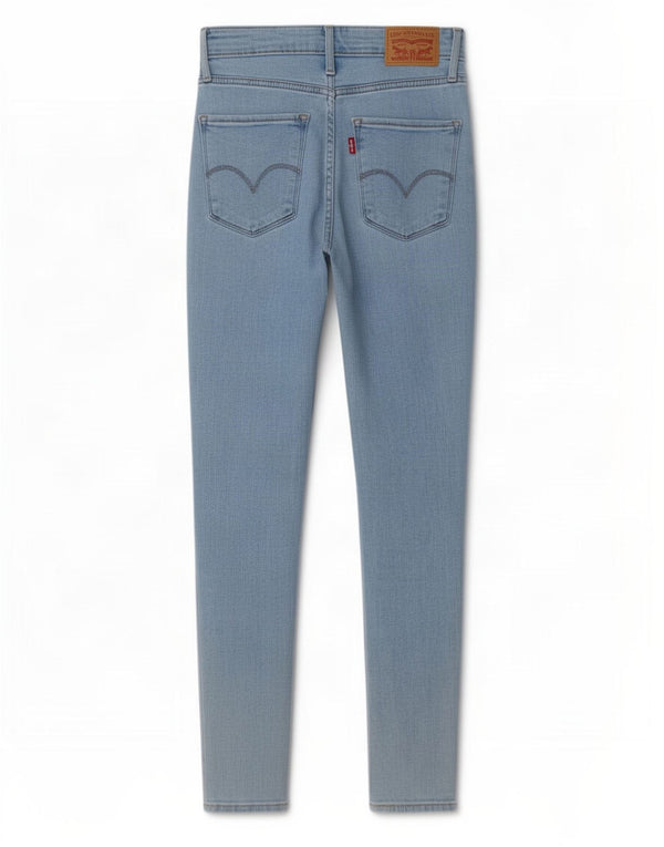 Jeans skinny a vita alta Levi's 721 da donna W25 L28 cotone blu