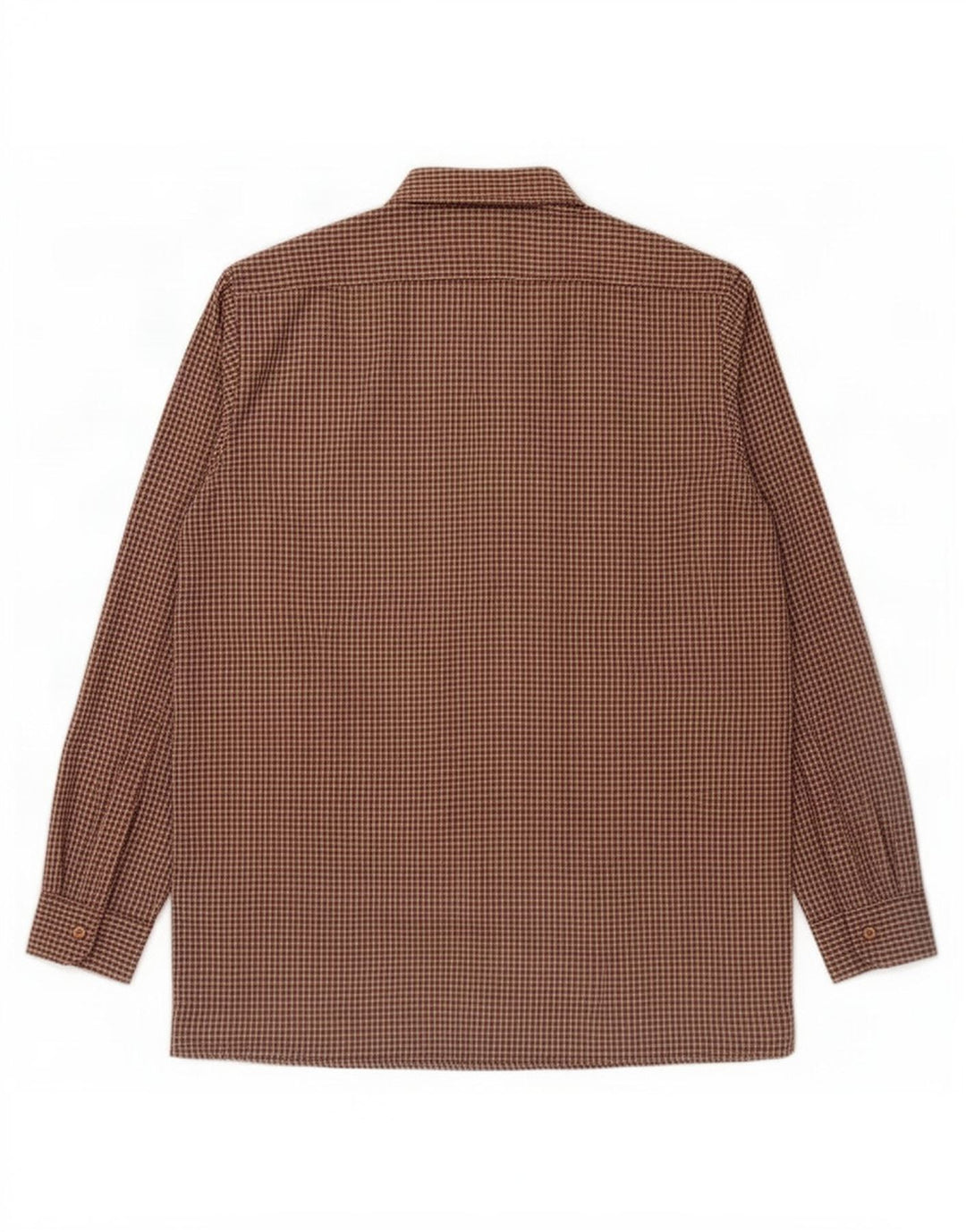 Camicia da uomo in flanella Gleneske taglia 39 15 1/2 pied de poule beige medio