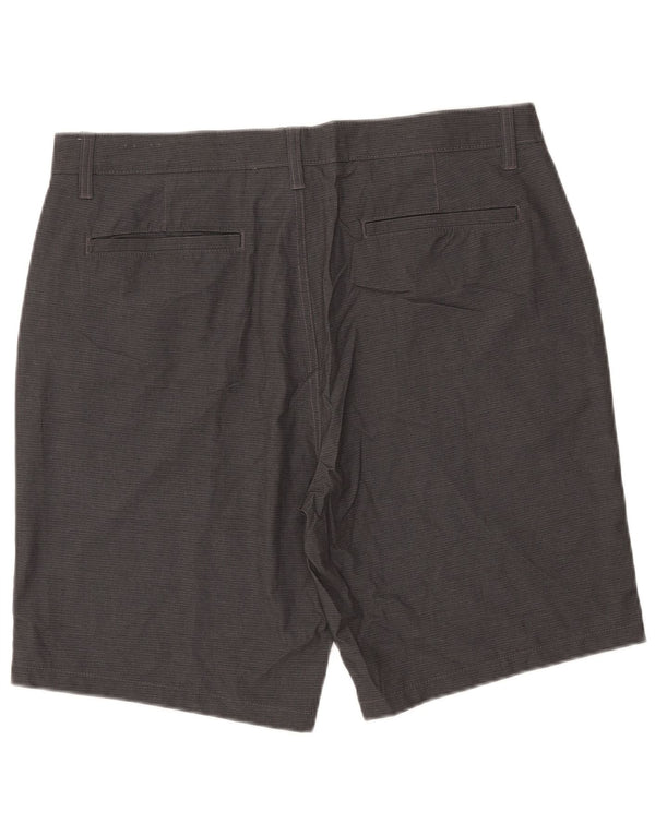 Pantaloncini chino da uomo Hurley W36 Large in poliestere grigio