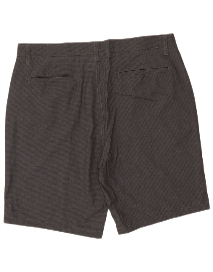 Pantaloncini chino da uomo Hurley W36 Large in poliestere grigio