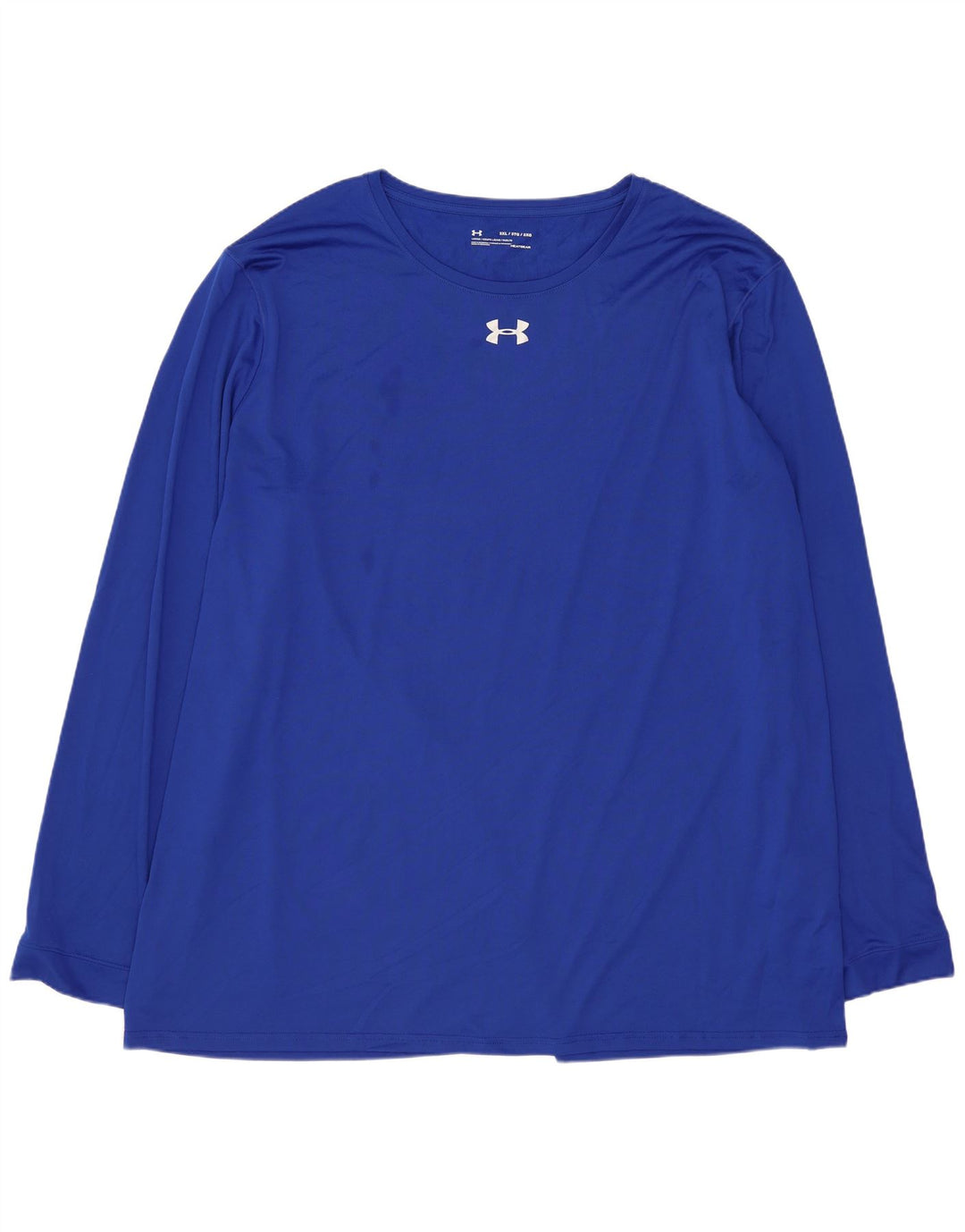 Under Armour Mens Heat Gear Top manica lunga 3XL blu poliestere