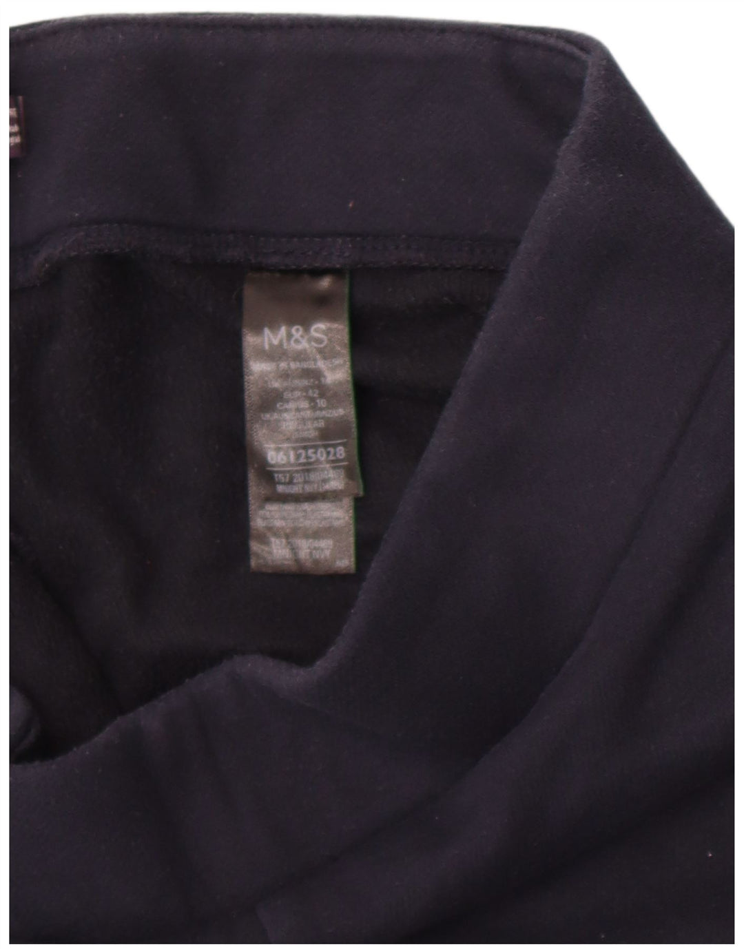 Leggings da donna Marks & Spencer UK 14 Large Poliestere blu navy