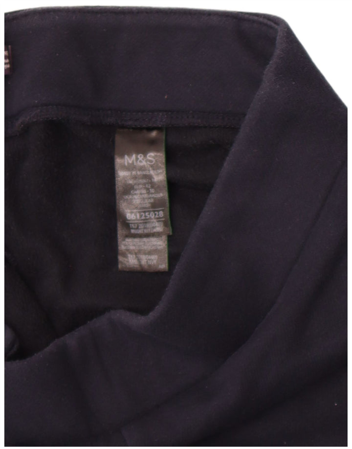 Leggings da donna Marks & Spencer UK 14 Large Poliestere blu navy