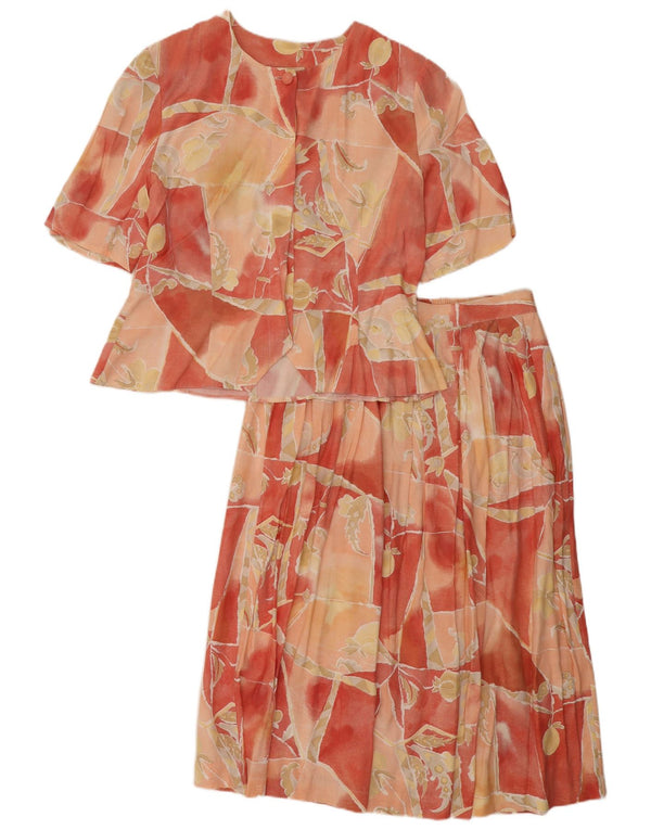 Set gonna 2 pezzi da donna Principles UK 14 medio W34 floreale multicolore
