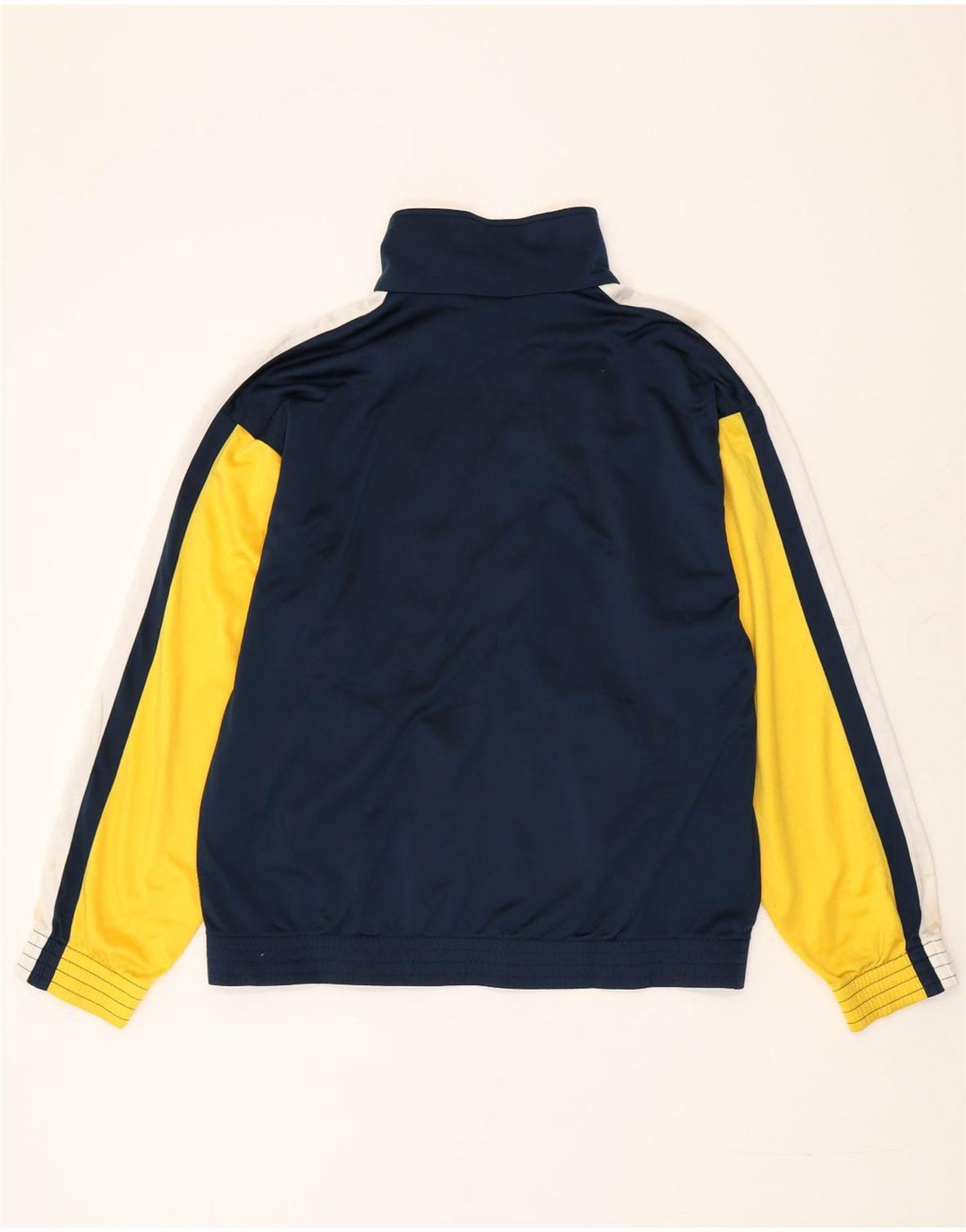 Giacca da tuta da uomo Lotto a blocchi di colore blu navy medio