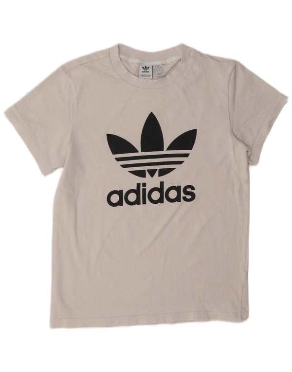 T-shirt grafica oversize da donna Adidas UK 10 piccola rosa