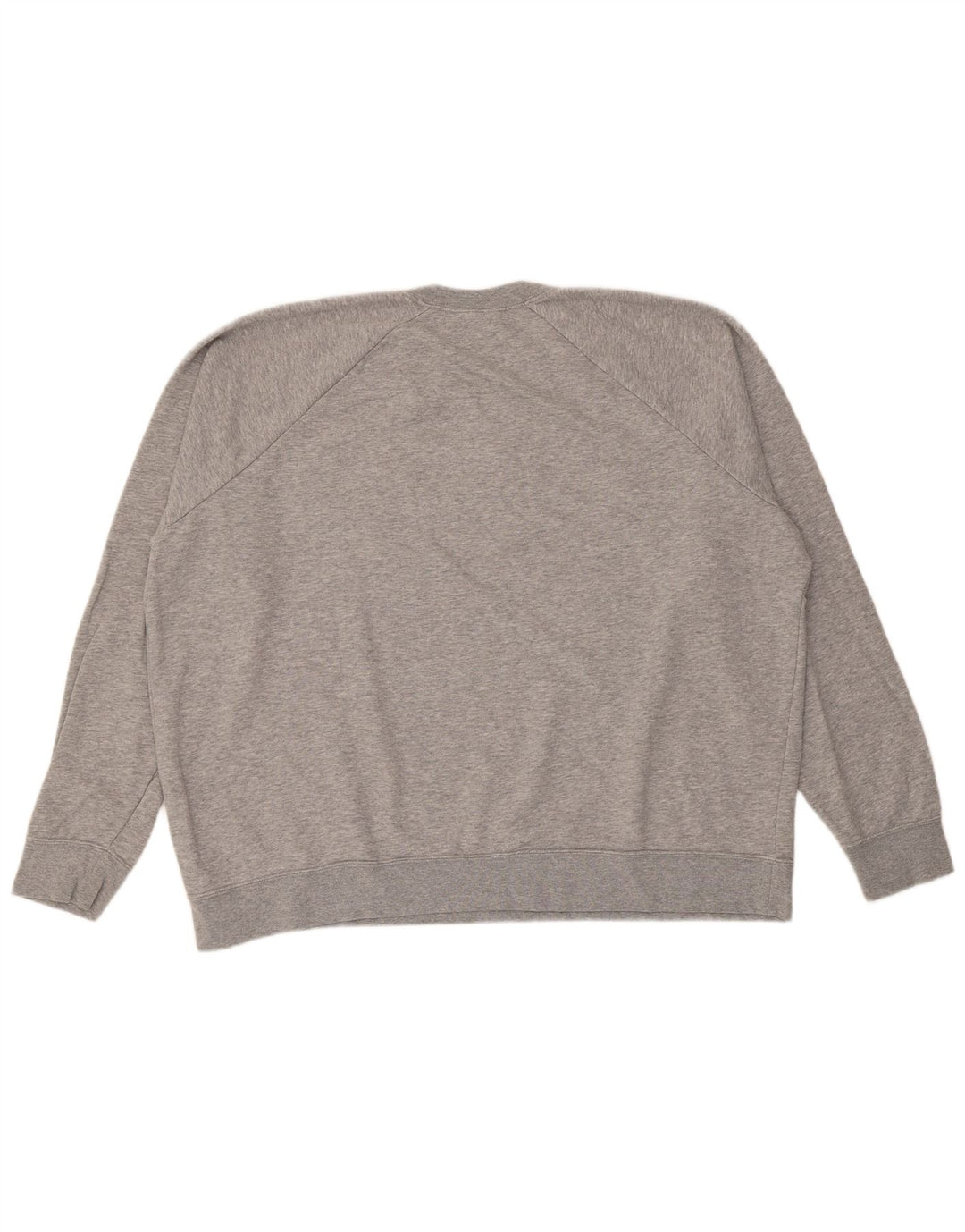 Felpa oversize da donna Nike Jumper UK 20 2XL Cotone chiazzato grigio