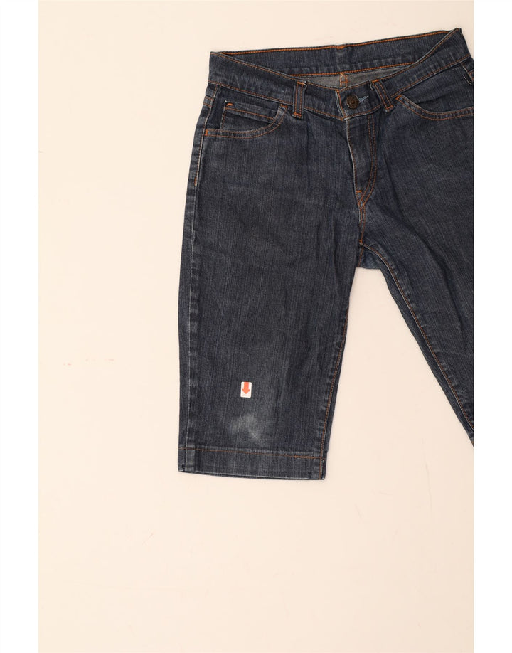 LEVI'S Womens Denim Shorts W26 Small Navy Blue Cotton Vintage Levi's and Second-Hand Levi's from Messina Hembry 