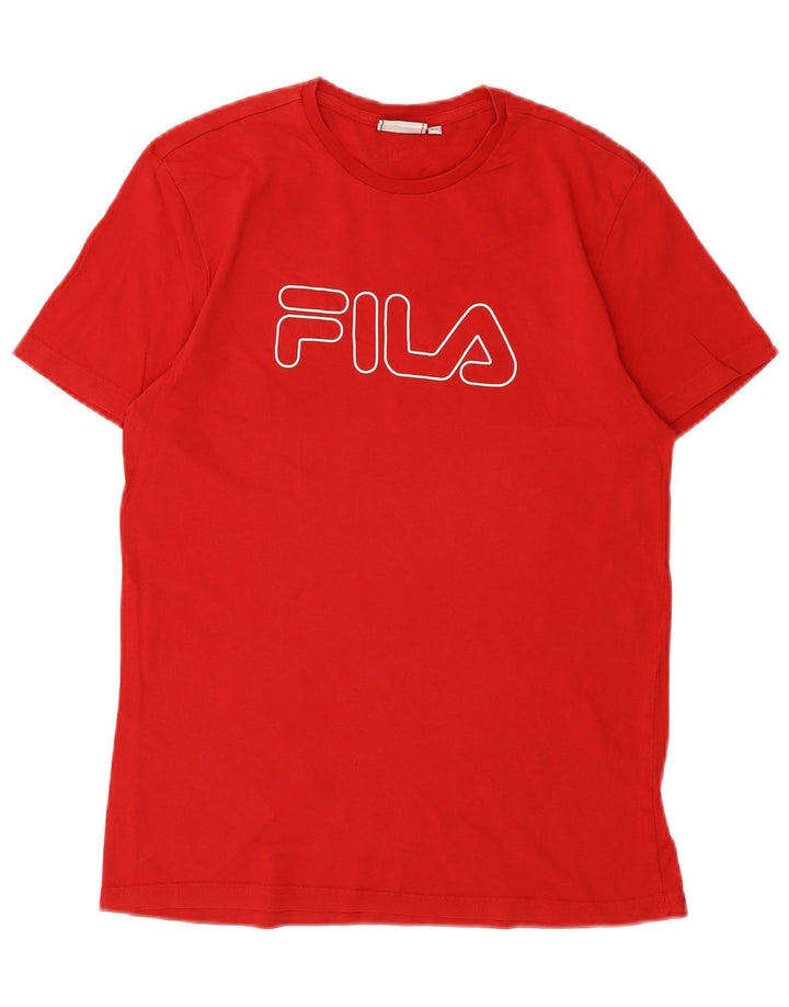 T-shirt grafica da uomo FILA Top XS Rossa